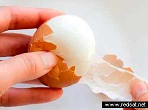 Pelar huevo cocido de forma sencilla