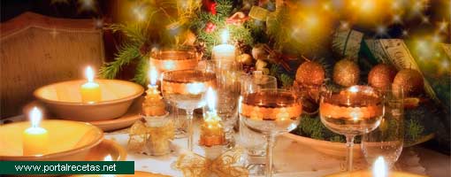 Mesa de Navidad Menús de Navidad y recetas